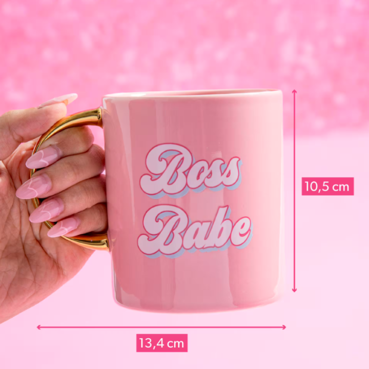 Hrnek Boss Babe 450 ml – keramický, Paris Hilton